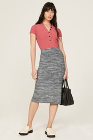 Melange Midi Skirt by Proenza Schouler White Label