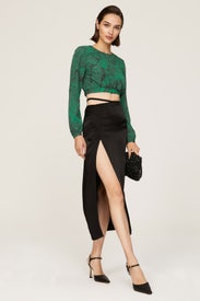 Emerald Crop Top by Slate & Willow