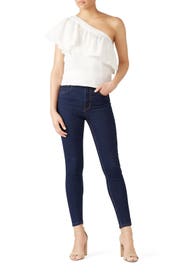 White Los Angeles Top by Trina Turk