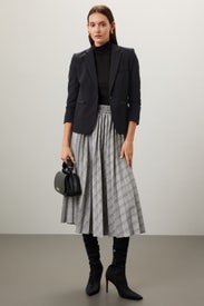 Black Scuba Blazer by Veronica Beard