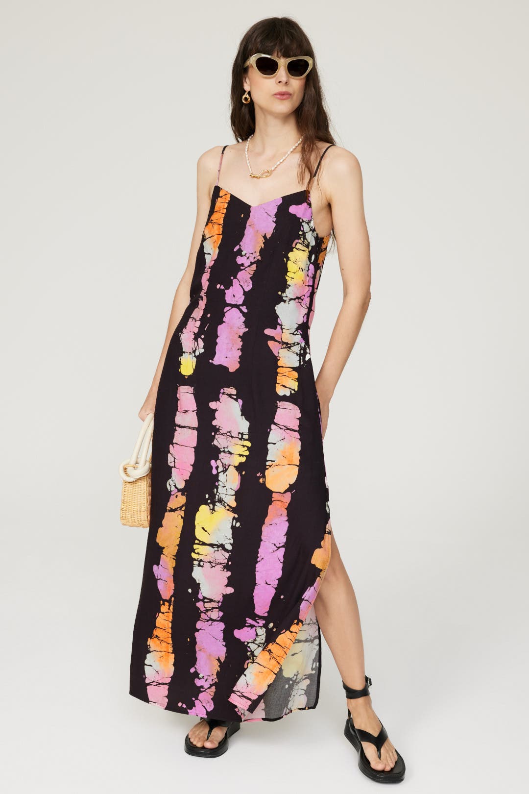 【U LAN】Dufour Sporty Tie Dye Washing Short-Sleeved Speed Midi Shorts Tie Dye WITH FRONT SEAM – Weylyn Apparel