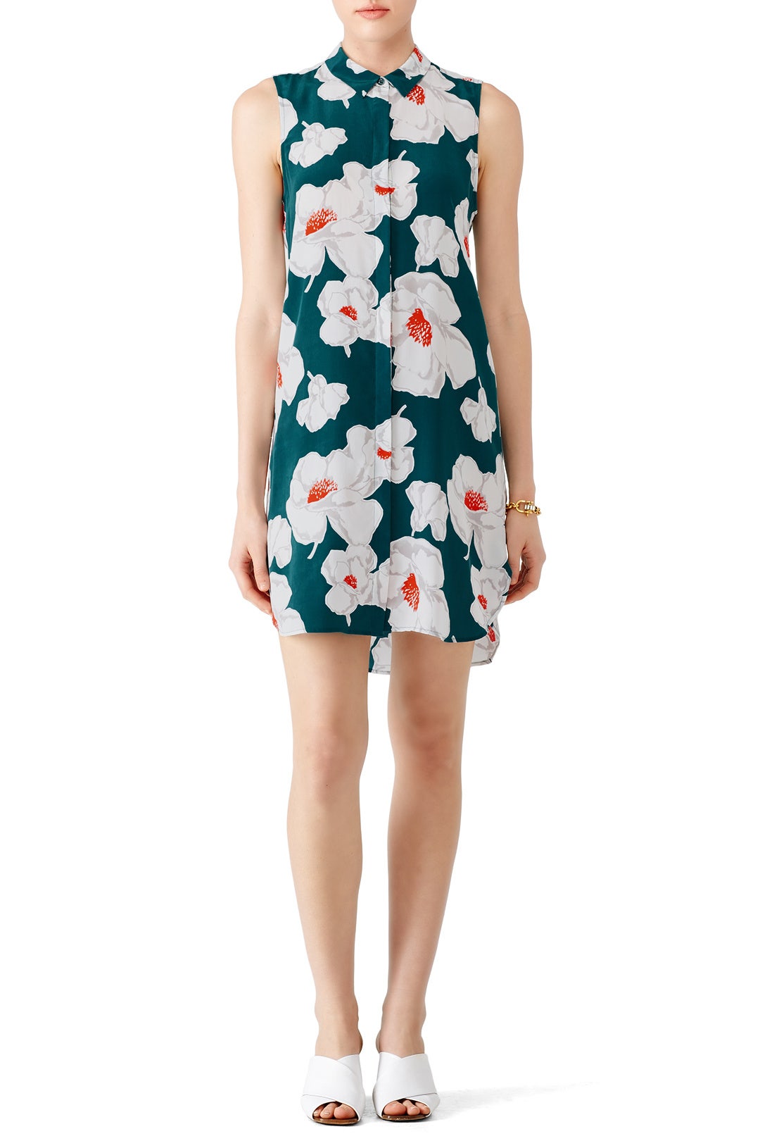 Janna Silk Dress by Equipment 0