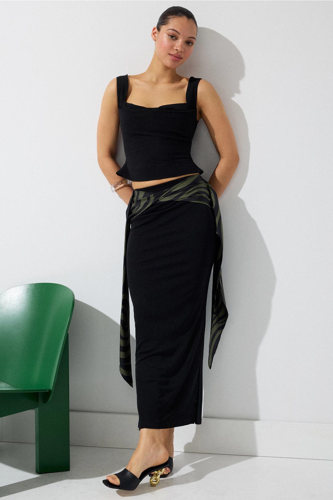 Maltha Midi Skirt by Nanushka | Rent the Runway