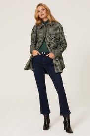 Claudine Cropped Flare Jeans by PAIGE