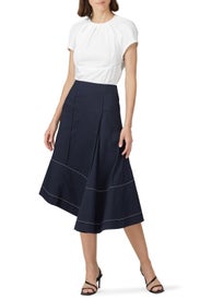 High Waisted Flare Skirt by 3.1 Phillip Lim