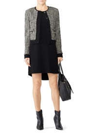 Mixed Media Tweed Jacket by RACHEL ROY COLLECTION