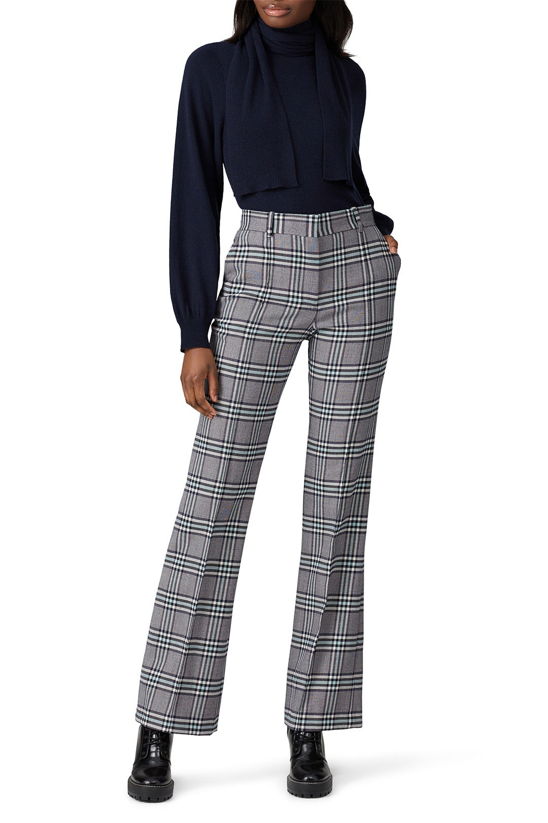 Blue Knit Bow Sweater by See by Chloé 0