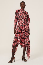 Nightmare Floral Blouse by Thebe Magugu