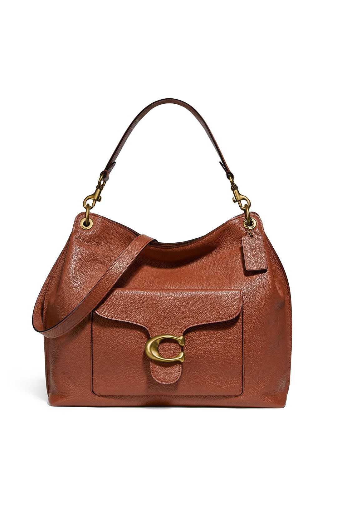 1941 Saddle Tabby Hobo Bag by Coach Handbags 0