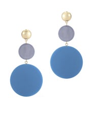 Blue Carter Earrings by Elizabeth and James Accessories