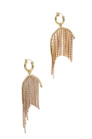 Latham Strass Chain Earrings by ELLERY Accessories