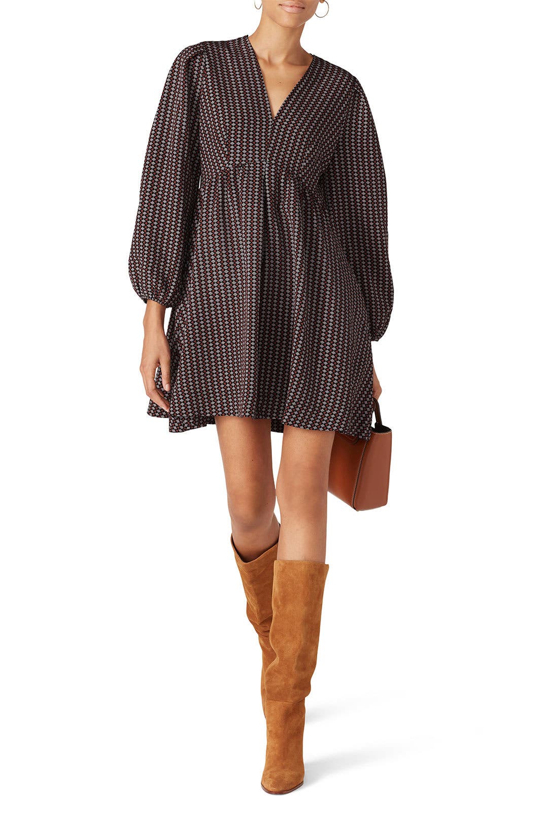 Drapey Panel Dress by Alice + Olivia | Rent the Runway