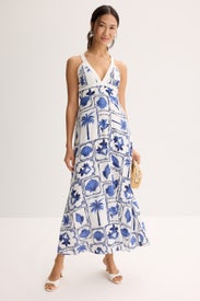 Sylvie Panel Midi Dress by MINKPINK