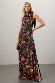 Noir Wildflower Kayla Gown by Sachin & Babi