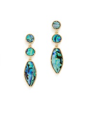 Abalone Drop Earrings by Slate & Willow Accessories