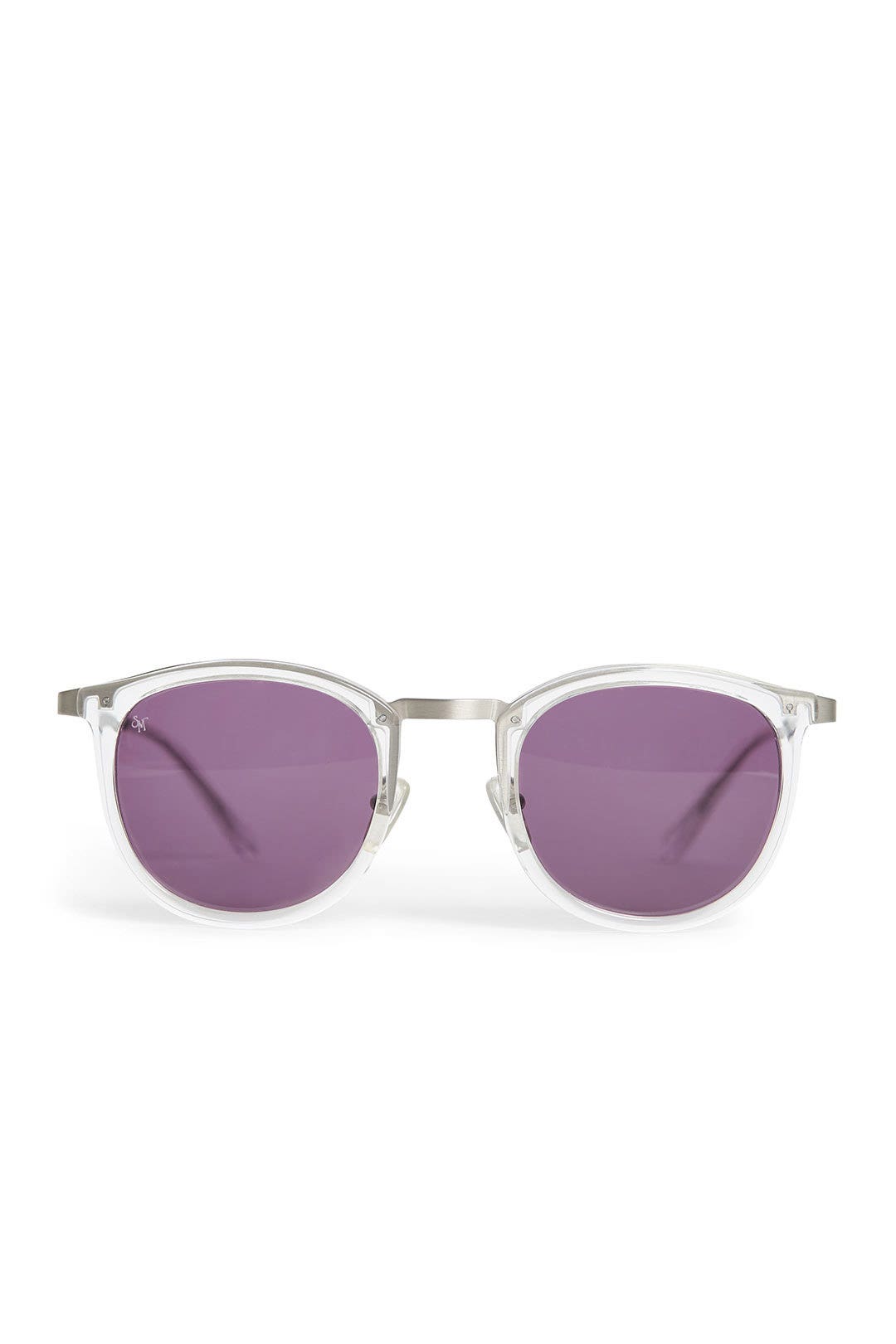 Brushed Silver Shout Sunglasses by Smoke X Mirrors 0