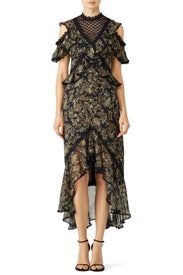 Printed Edna Dress by AMUR