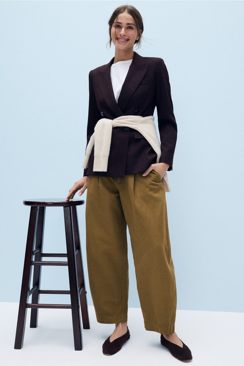 Bari Cropped Trouser by Apiece Apart - Photo 0