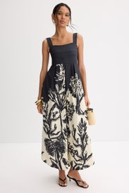 Midnight Lagoon Janie Dress by BEL KAZAN