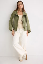 Rolled Collar Jacket by Co