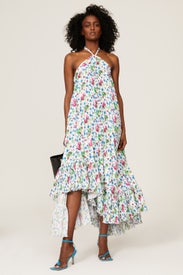Fruity Halter Dress by MSGM