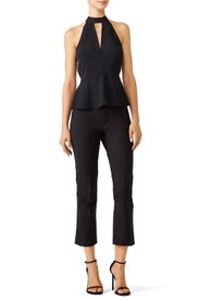 Black Peggy Top by Parker