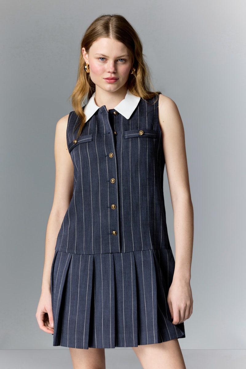 Dolla Mini Striped Dress by Sandro - Photo 0