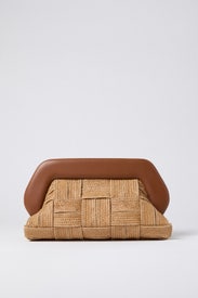 Straw Brown Bios Bag by THEMOIRè