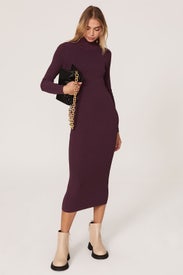 Santi Backless Knit Dress by Bardot