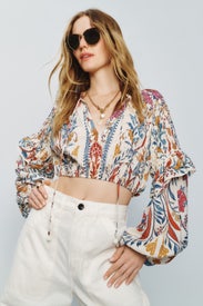 Romantic Lightness Blouse by FARM Rio