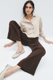 Side Zip Wide Leg Jean by Joe's Jeans