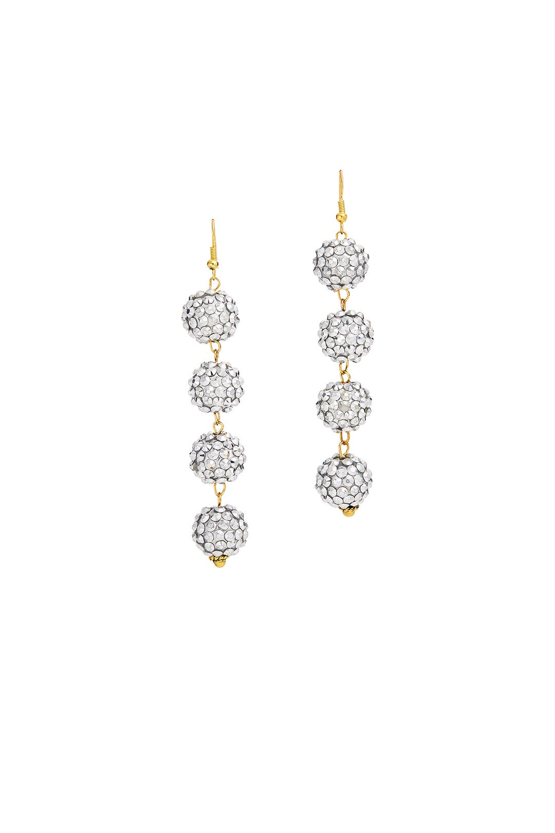 Silver Bauble Earrings by Mad Jewels 1