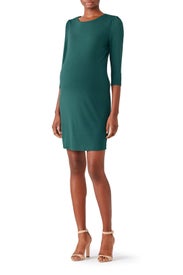 Emerald Audra Maternity Dress by Rosie Pope