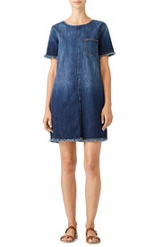 The Frayed Edge Denim Shift by Current/Elliott