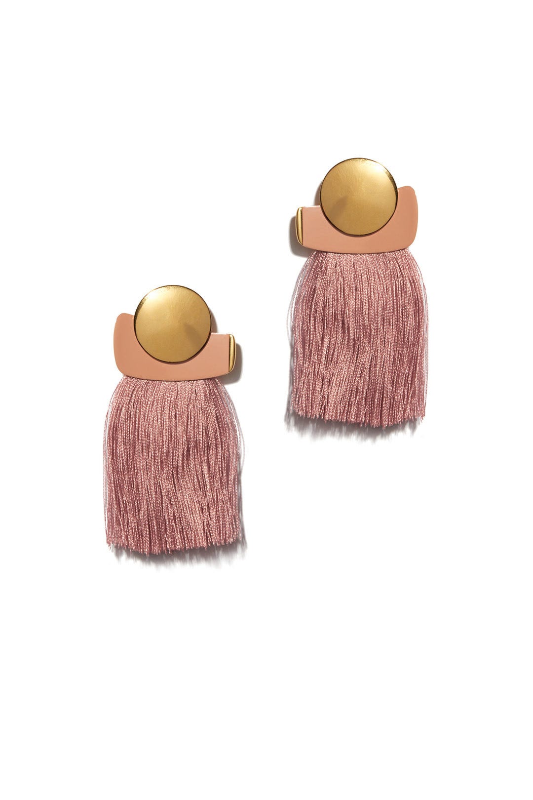 Mulberry Fringe Earrings by Lizzie Fortunato