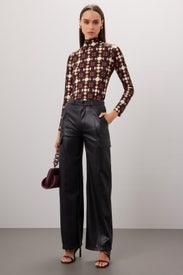 Mock Neck Top by Ronny Kobo x RTR