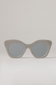 Gray Frame Sunglasses by Thom Browne