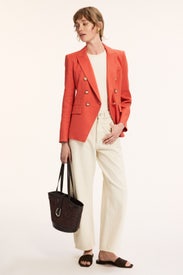 Salmon Miller Dickey Jacket by Veronica Beard