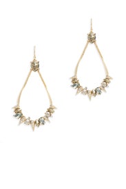 Crystal Futurist Earrings by Alexis Bittar