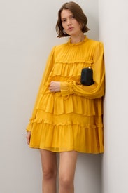 Tiered Ruffle Dress by Adam Lippes x RTR
