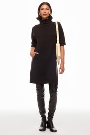 Rowan Funnel Neck Dress by Ann Mashburn