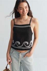 Wave Break Top by BLANKNYC