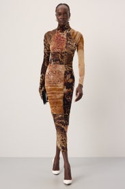 Abito Midi Dress by Fuzzi