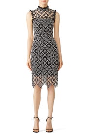 Ivory Lace Sheath by ML Monique Lhuillier
