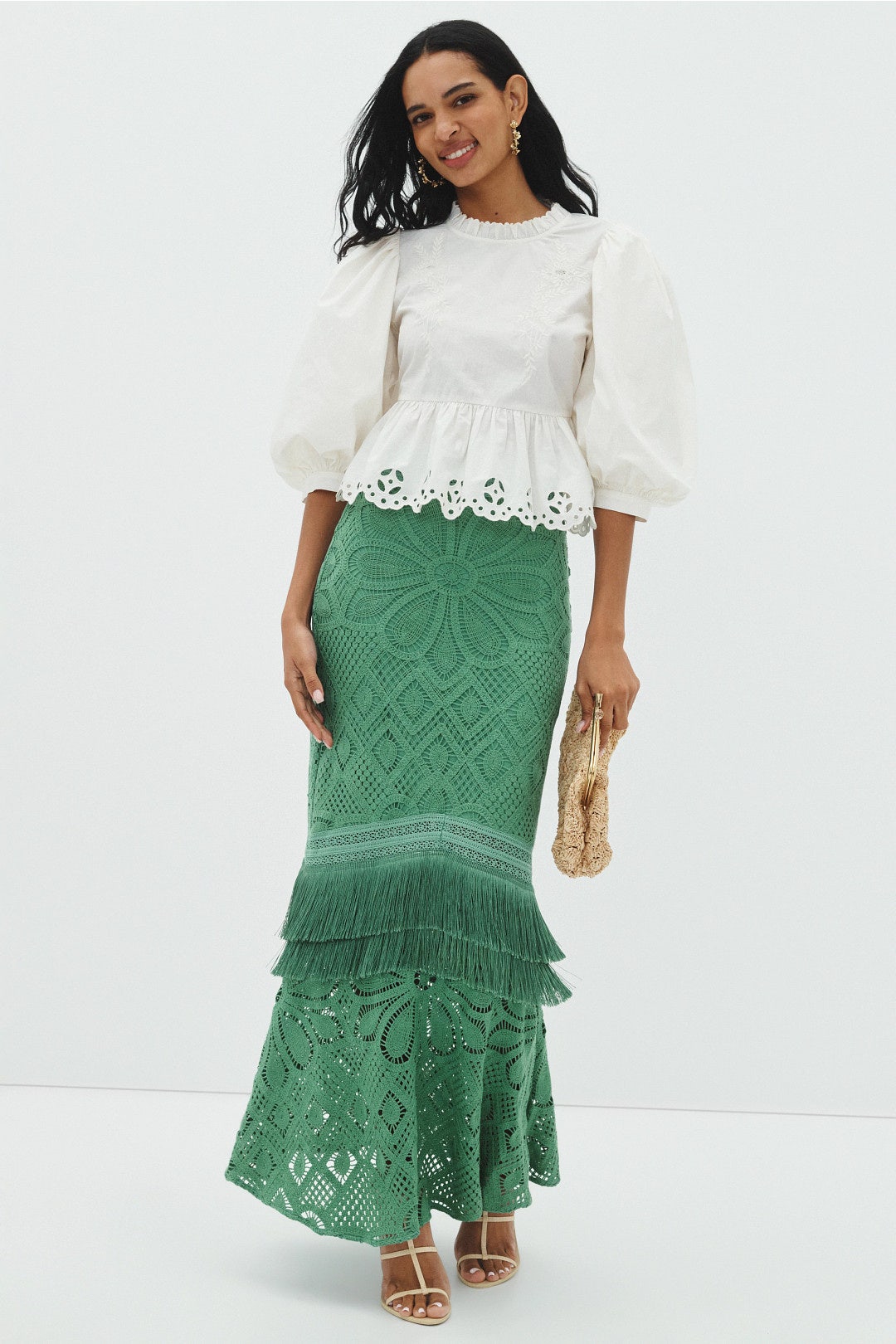 Flower Crochet Skirt by PatBO 0