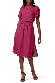 Pink Smocked Dress by RACHEL ROY COLLECTION