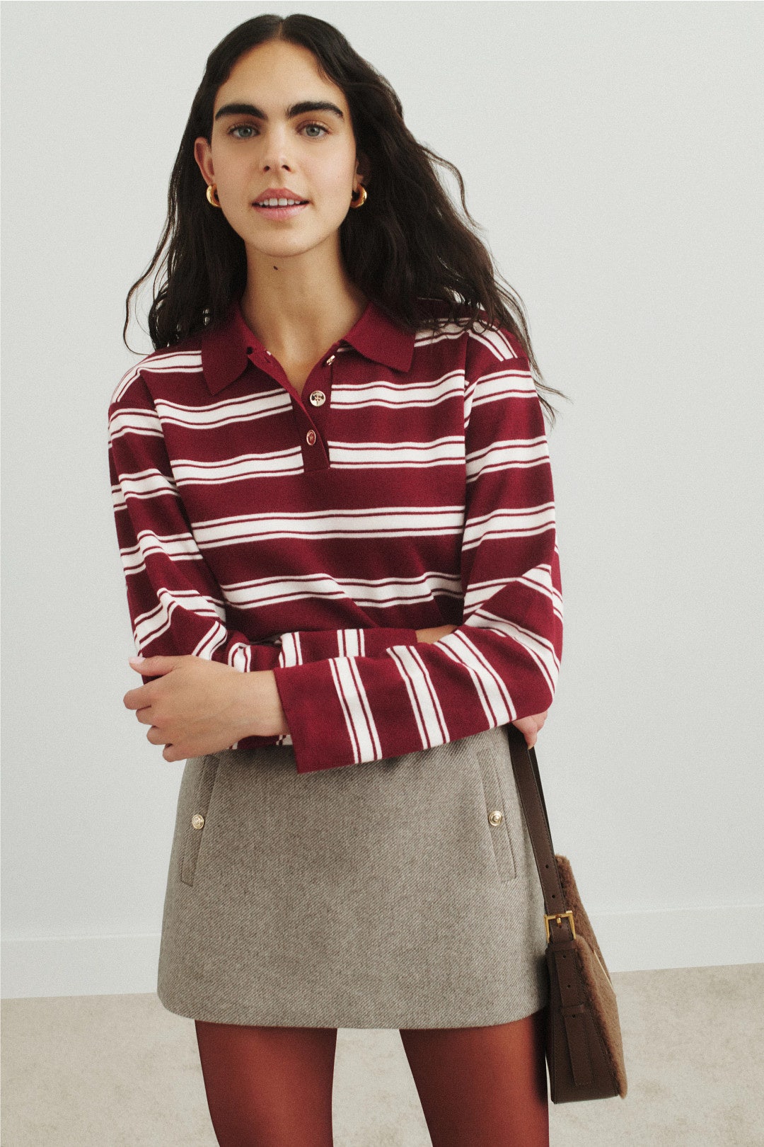 Striped Rugby T-Shirt by Sandro 0
