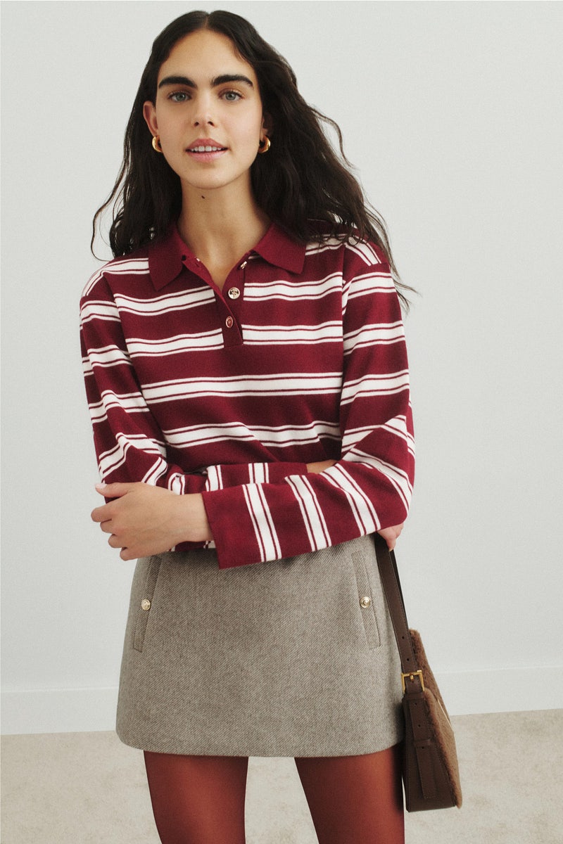 Striped Rugby T-Shirt by Sandro - Photo 0