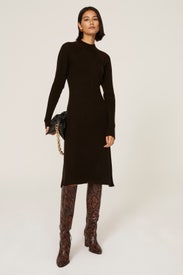 Mock Neck Sweater Dress by Thakoon
