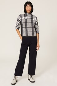 Plaid Woven Sweater by Club Monaco